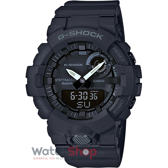 Ceas Casio Barbatesc Sport G-SHOCK GBA-800-1 Negru Quartz Original cu Comanda Online