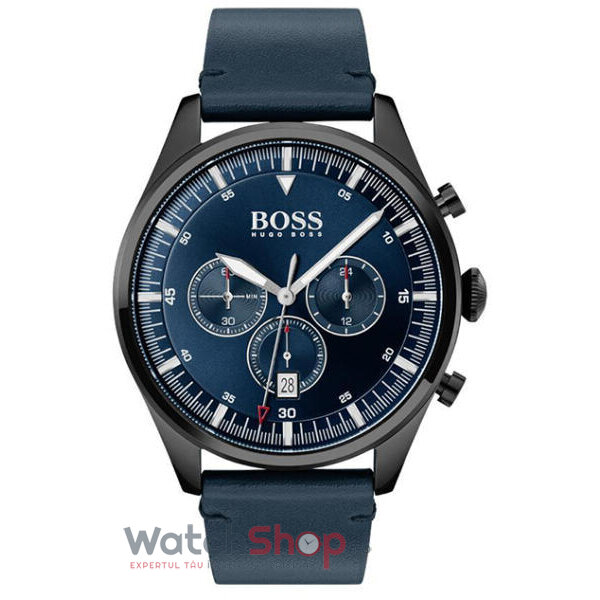 Ceas Hugo Boss Barbatesc Clasic PIONEER 1513711 Cronograf Albastru Quartz Original cu Comanda Online