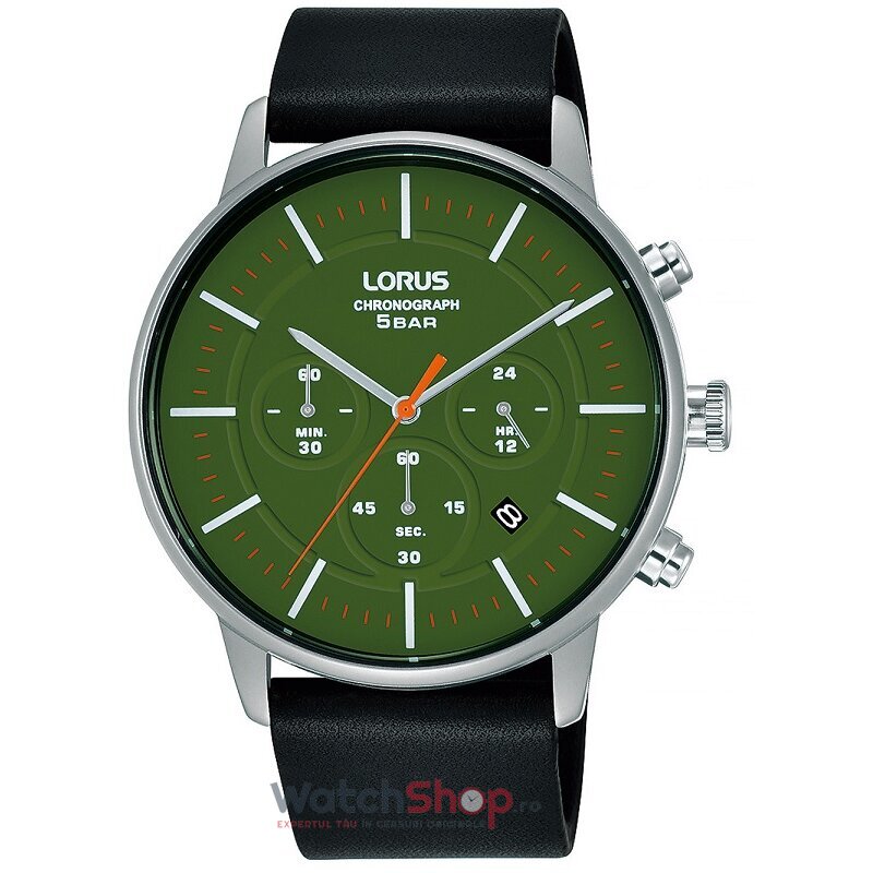 Ceas Lorus Barbatesc Casual RT309JX9 Cronograf Verde Quartz Original cu Comanda Online