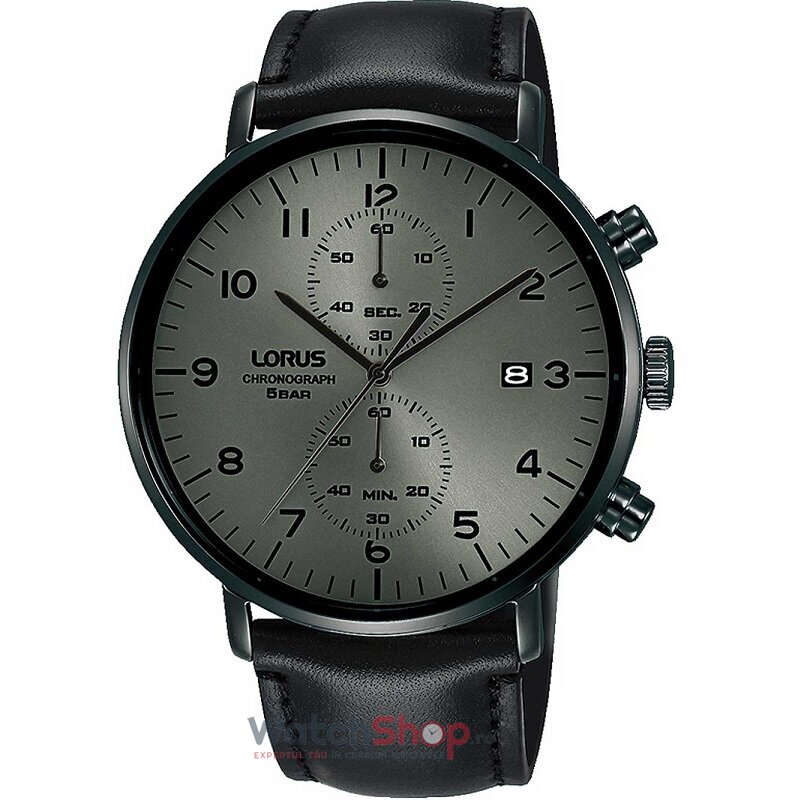 Ceas Lorus Barbatesc Sport DRESS RW405AX9 Cronograf Gri inchis Quartz Original cu Comanda Online