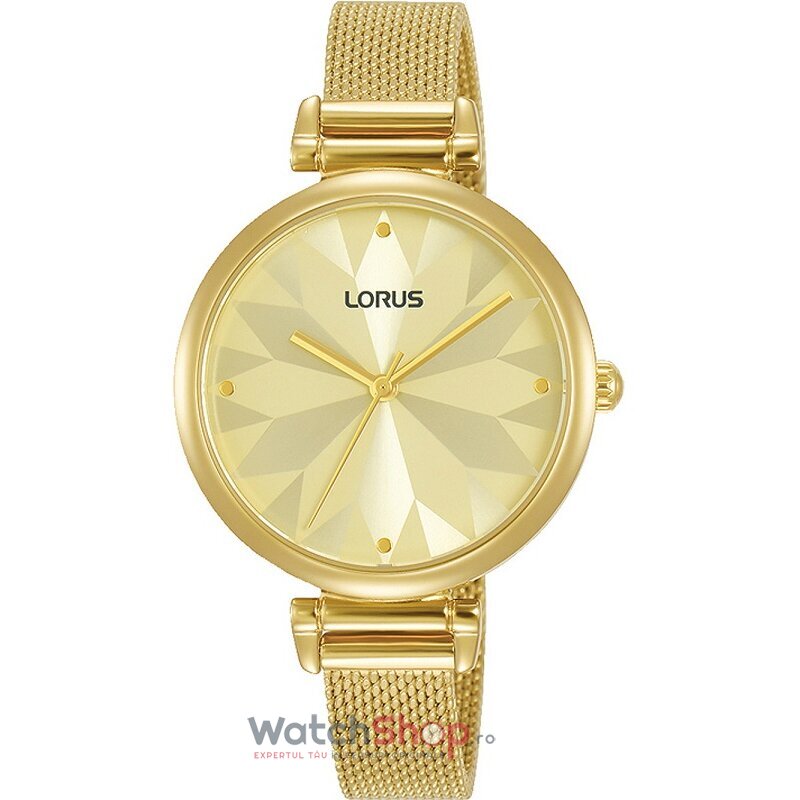 Ceas Lorus Fashion Dama RG208TX9 Auriu Quartz Original cu Comanda Online