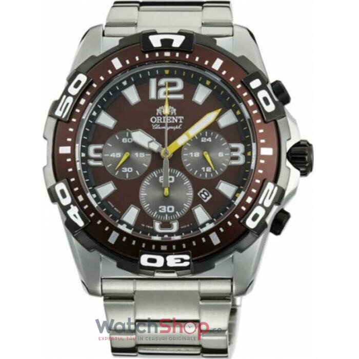 Ceas Orient Barbatesc Sport Y FTW05002T0 Cronograf Maro Quartz Original cu Comanda Online