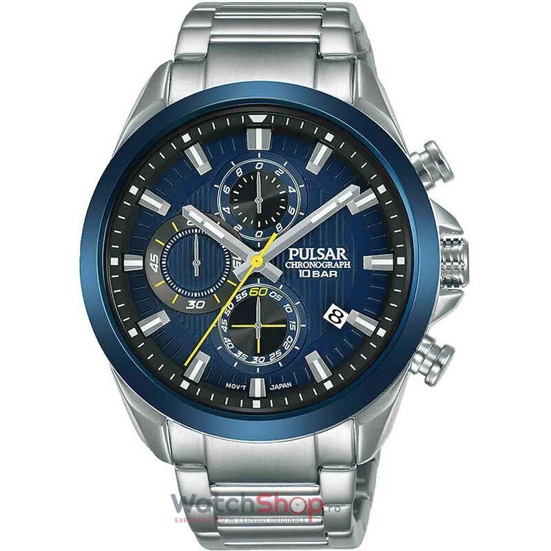 Ceas Pulsar Barbatesc Sport PM3181X1 Cronograf Albastru Quartz Original cu Comanda Online