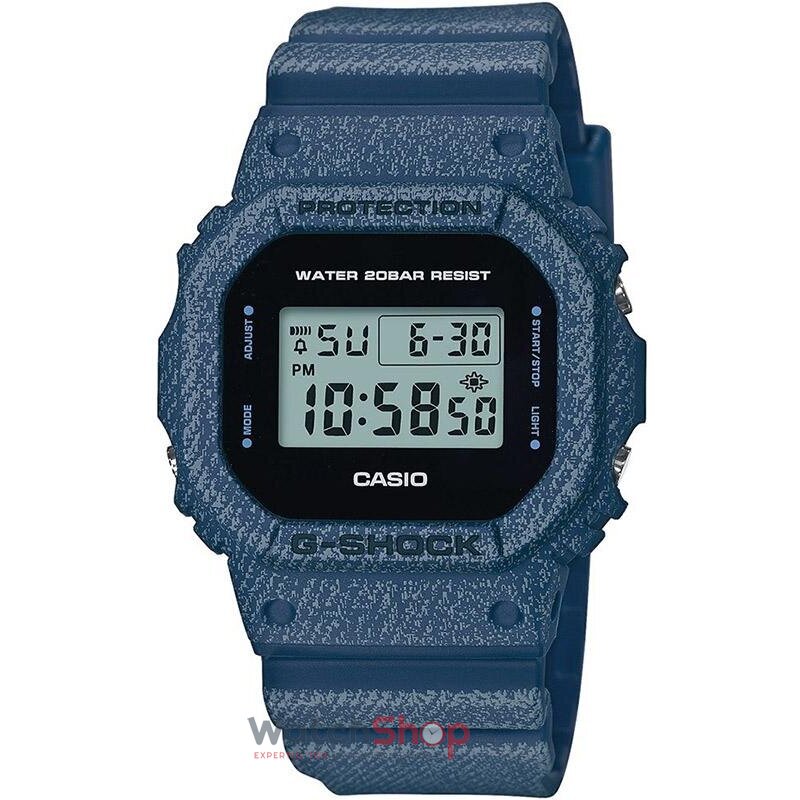 Ceas Sport Barbatesc Casio G-Shock DW-5600DE-2 Negru Quartz Original cu Comanda Online